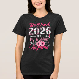 楽しい退職 2026 フラワー 退職祝い 女性 プレゼント トライブレンドＴシャツ