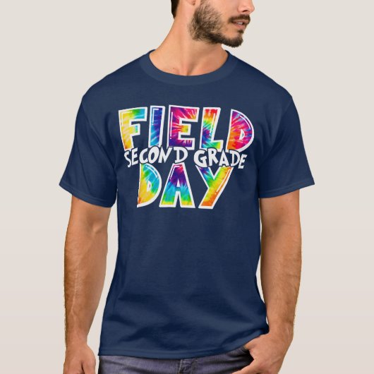 楽しい運動会!2年生の楽しい一日 小学校最後の日 Tシャツ (正面)