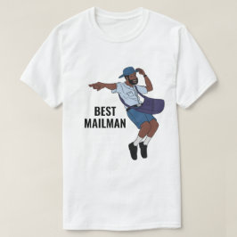 楽しい郵便配達員ダンス感謝Tシャツ Tシャツ