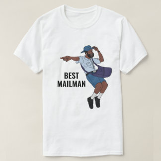 楽しい郵便配達員ダンス感謝Tシャツ Tシャツ