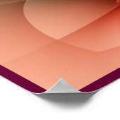 楽しい配置。 ポスター (角)