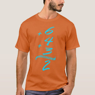 楽しい野球の家族 6 4 3 2 Tシャツ
