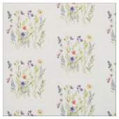 楽しい野生の花 ファブリック (見本)