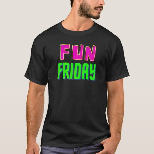 楽しい金曜日 Tシャツ (正面)