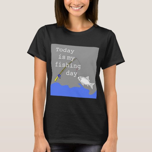 楽しい釣り Tシャツ (正面)