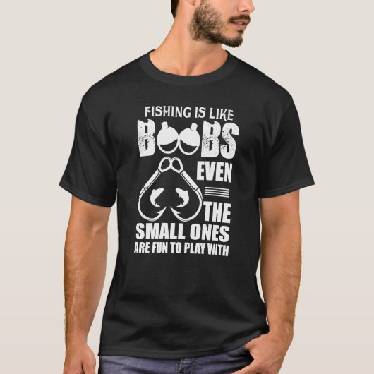 楽しい釣りB B S小さな子も遊び心満載F Tシャツ (正面)