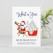 楽しい隔離クリスマス鹿バッファロー企業 シーズンカード (スタンド正面)