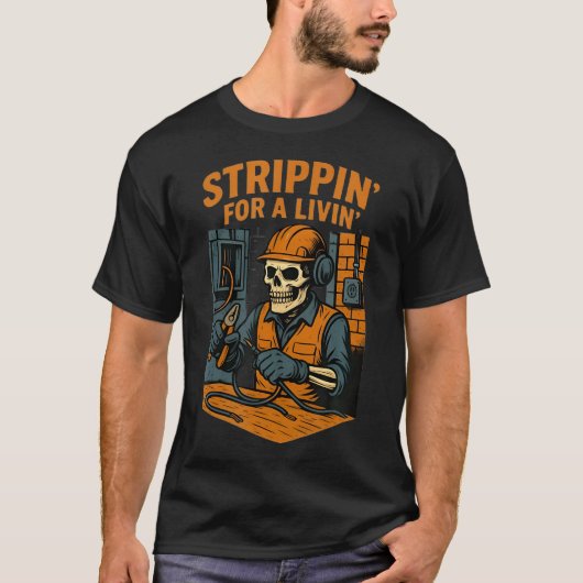 楽しい電気技師と Tシャツ (正面)