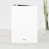 楽しい願いと名前と写真の男性の休日年間のシム カード (裏面)