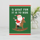 楽しい馬術クリスマス シーズンカード (スタンド正面)