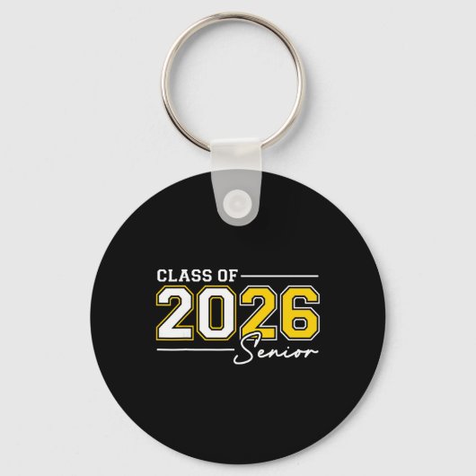 楽しい高校卒業 2026年 卒業式 クラスオブ2026 キーホルダー (正面)