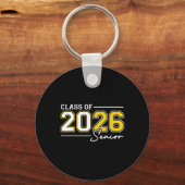 楽しい高校卒業 2026年 卒業式 クラスオブ2026 キーホルダー (正面)