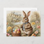 楽しい魔法のイースターバニー卵の狩り メイフィールドで ポストカード (正面/裏面)