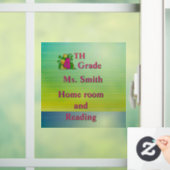 楽しい4年生の教室６×６ ウィンドウサイン (ホーム)