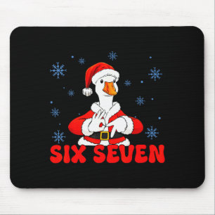 楽しい67のミーム ばかガチョウ クリスマス 67のミーム Xmas B マウスパッド