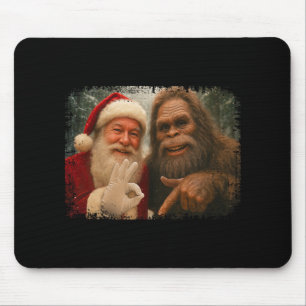 楽しい67サンタビッグフットシックスセブン6 7 メームクリスマス マウスパッド