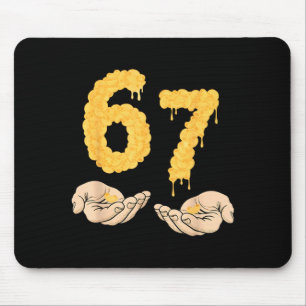 楽しい67シックスセブンチーズマック＆チーズ6 7 キッズ マウスパッド