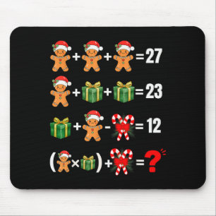 楽しい67ミームキャンディメリーサンタ数学教師クリスマス マウスパッド