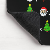 楽しい67ミームクリスマス数学教師サンタ6七 マウスパッド (コーナー)