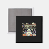 楽しい67ミーム数学教師67ハロウィン平方根スクエア マグネット (正面/裏面)