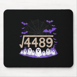 楽しい67ミーム数学教師67ハロウィン平方根 マウスパッド