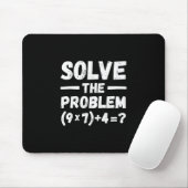 楽しい67ミーム Pemdas 小学校数学教師ユーモア マウスパッド (マウス)