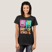 楽しい67日間の学校のミーム周期表ドリップG Tシャツ (正面フル)