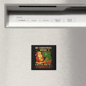 楽しい67Tシャツ クリスマス数学 67ジョーク – 6 7 先生 マグネット (インサイチュ (食洗機))