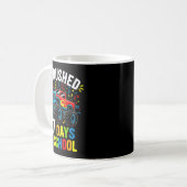 楽しい6・7の思い出 学校を67日乗り切ったよ メモ コーヒーマグカップ (正面左)