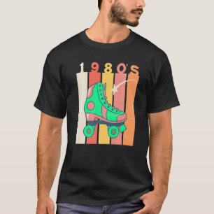 楽しい80年代 ローラースケート デルビー ディスコ レトロ ヴィンテージ パーティー Tシャツ