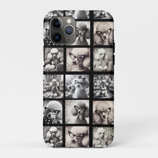楽しい9枚のフォトコラージュ写真 Case-Mate iPhoneケース (裏面)
