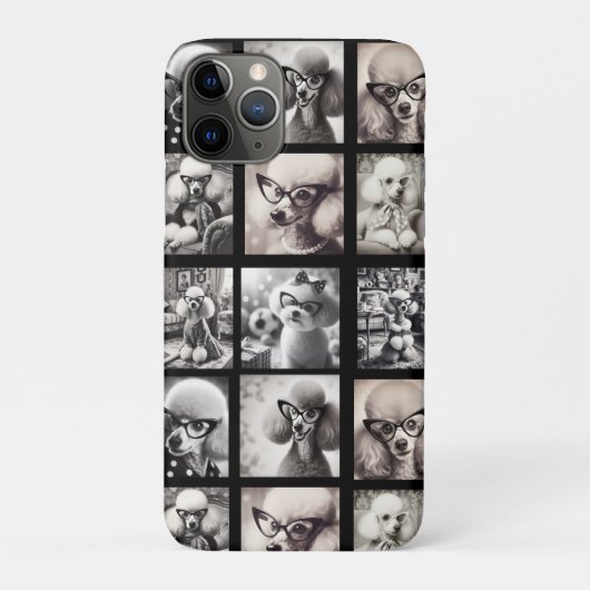 楽しい9枚のフォトコラージュ写真 Case-Mate iPhoneケース (裏)