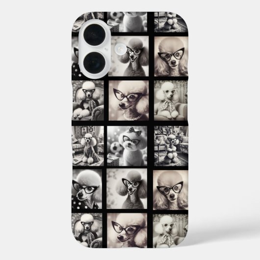 楽しい9枚のフォトコラージュ写真 Case-Mate iPhoneケース (裏面)