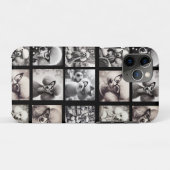 楽しい9枚のフォトコラージュ写真 Case-Mate iPhoneケース (裏面(横))