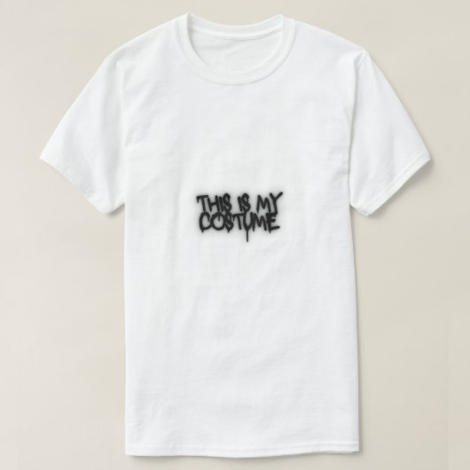 楽しい これが私のコスチュームデザイン Tシャツ (デザイン正面)