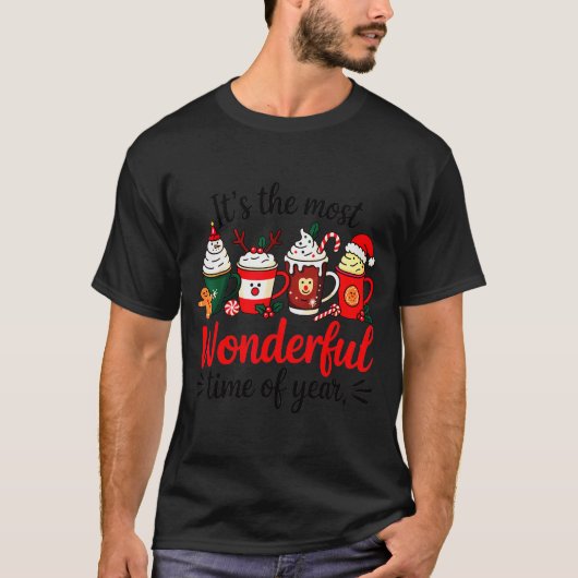 楽しい それは一年で最も素晴らしい時期です クリスマス Tシャツ (正面)