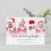 楽しい ちょっと不穏だけどとても明るい フォトスクリプト 箔シーズンカード (立ち正面)