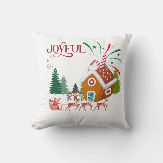 楽しい クッション (正面)