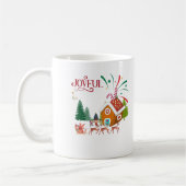 楽しい コーヒーマグカップ (左)