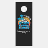 楽しい ノンアルコール クルーズ 仲間 独身パーティー ドアノブサイン (裏面)