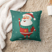 楽しい「ハッピークリスマス」枕：フェスティバル株式会社 クッション (ブランケット)