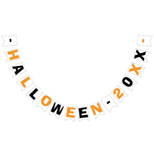 楽しい!🎃 ハロウィーンののぼり旗バナー - パーソナライズド バンティングフラッグ (全)