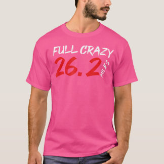 楽しい フル ばか 26 2 マイル マラソン ランニング ランナー Tシャツ