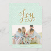 楽しい |ホリデーフォトカード シーズンカード (正面/裏面)