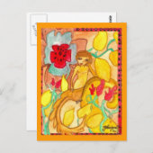 楽しい ポストカード (正面/裏面)