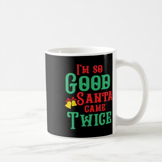 楽しい 不適切な クリスマスの大人向けY コーヒーマグカップ (右)