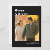 楽しい&明るいカップルホリデーデザイン シーズンカード (正面)
