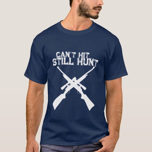 楽しい 狩猟はできなくてもハンターズTシャツ Tシャツ (正面)