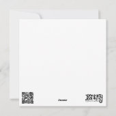 楽しい、陽気で明るいクリスマスツリー インスピリビティ シーズンカード (裏面)