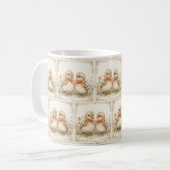 楽しい《鳥》アメリカゴガラコレクション:イースター版🐤 コーヒーマグカップ (正面左)